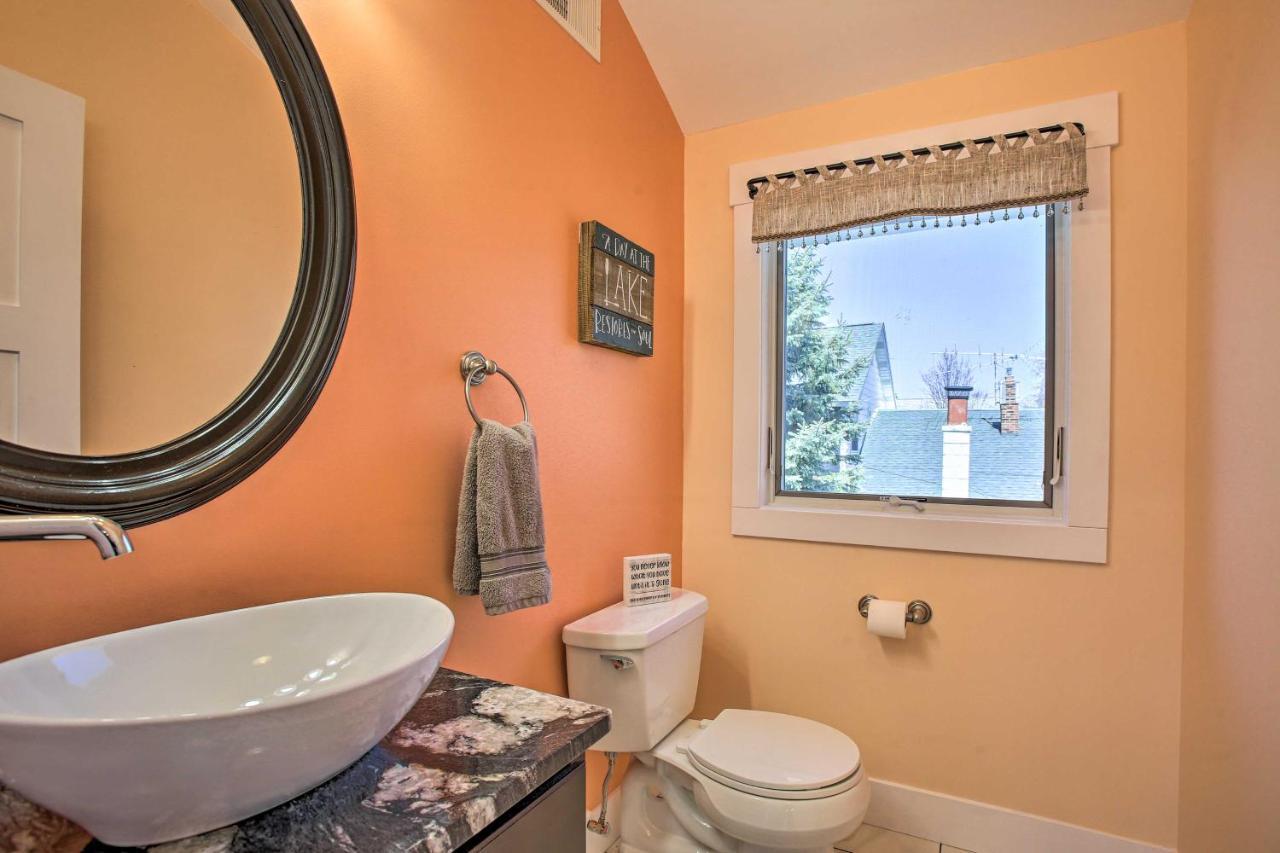 Cozy And Urban Ludington Apt About 1 Mi To Lake Michigan מראה חיצוני תמונה